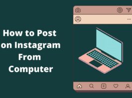 How to Post on Instagram From Computer