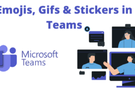 Emojis, Gifs & Stickers in Teams