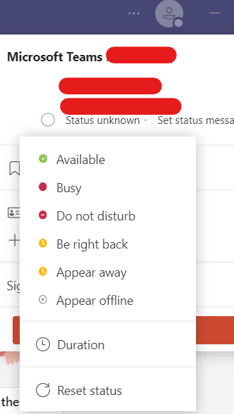 Microsoft Teams Status Not Updating?

Reset Microsoft Teams Status 