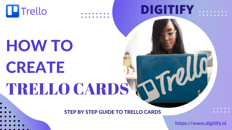 "How to create Trello cards" title graphic with the Trello logo