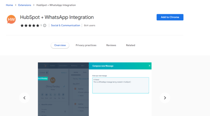 HubSpot WhatsApp Integration