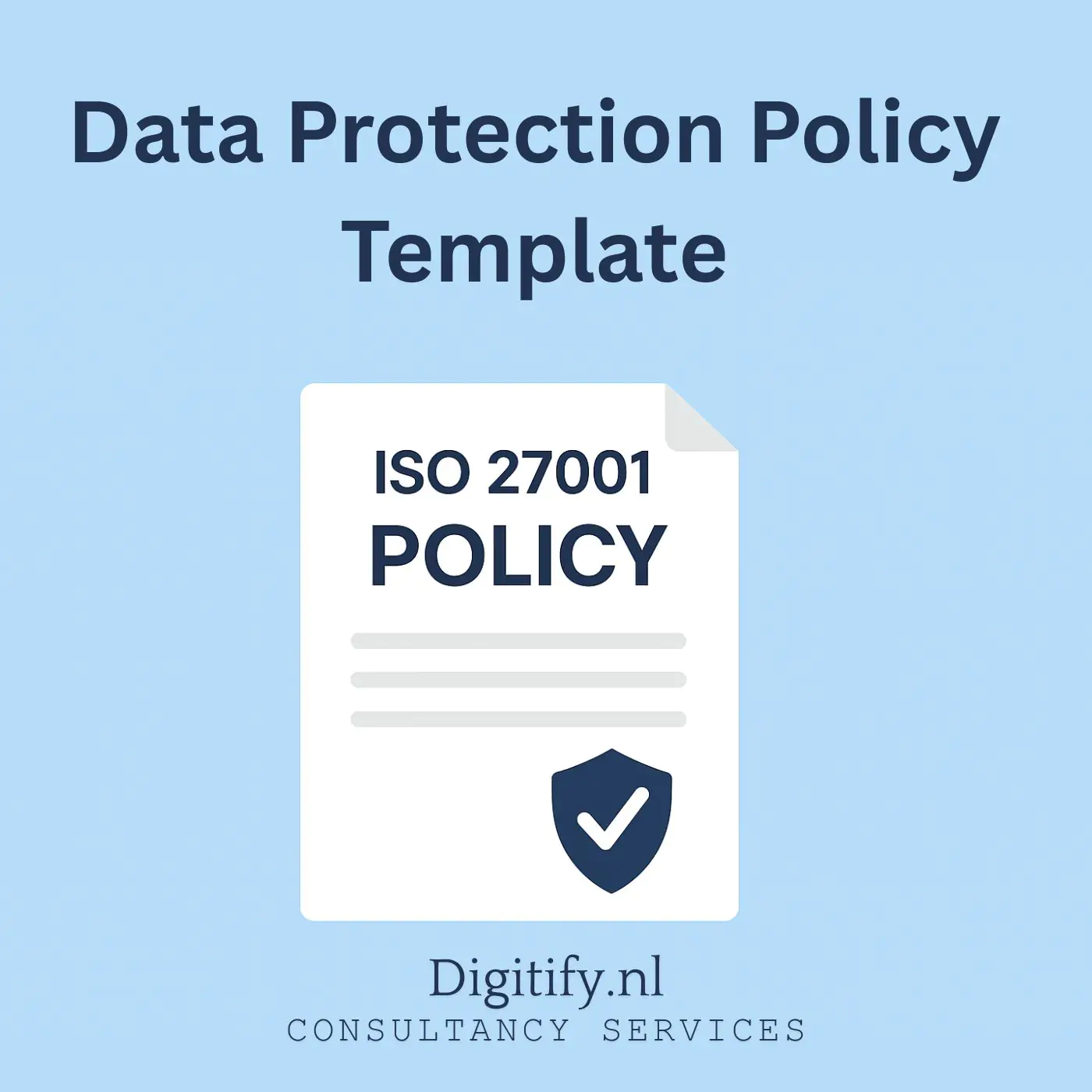 ISO 27001 Data Retention Policy Template