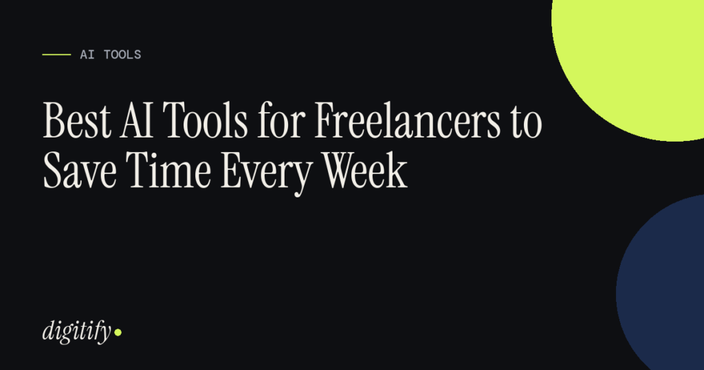 Freelancer working on laptop with coffee