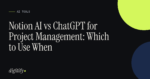 Project manager comparing AI tools on laptop screen