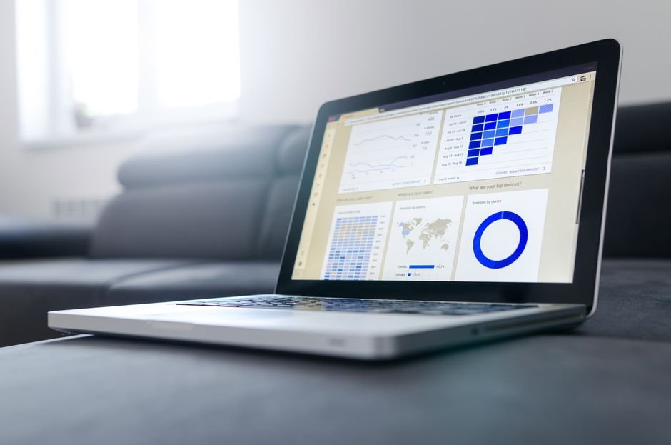 Progress dashboard showing quarterly goal tracking and completion metrics